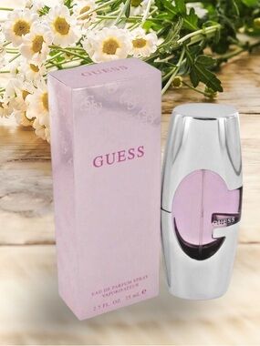 Guess Pink Fragrance Box with Rose Logo